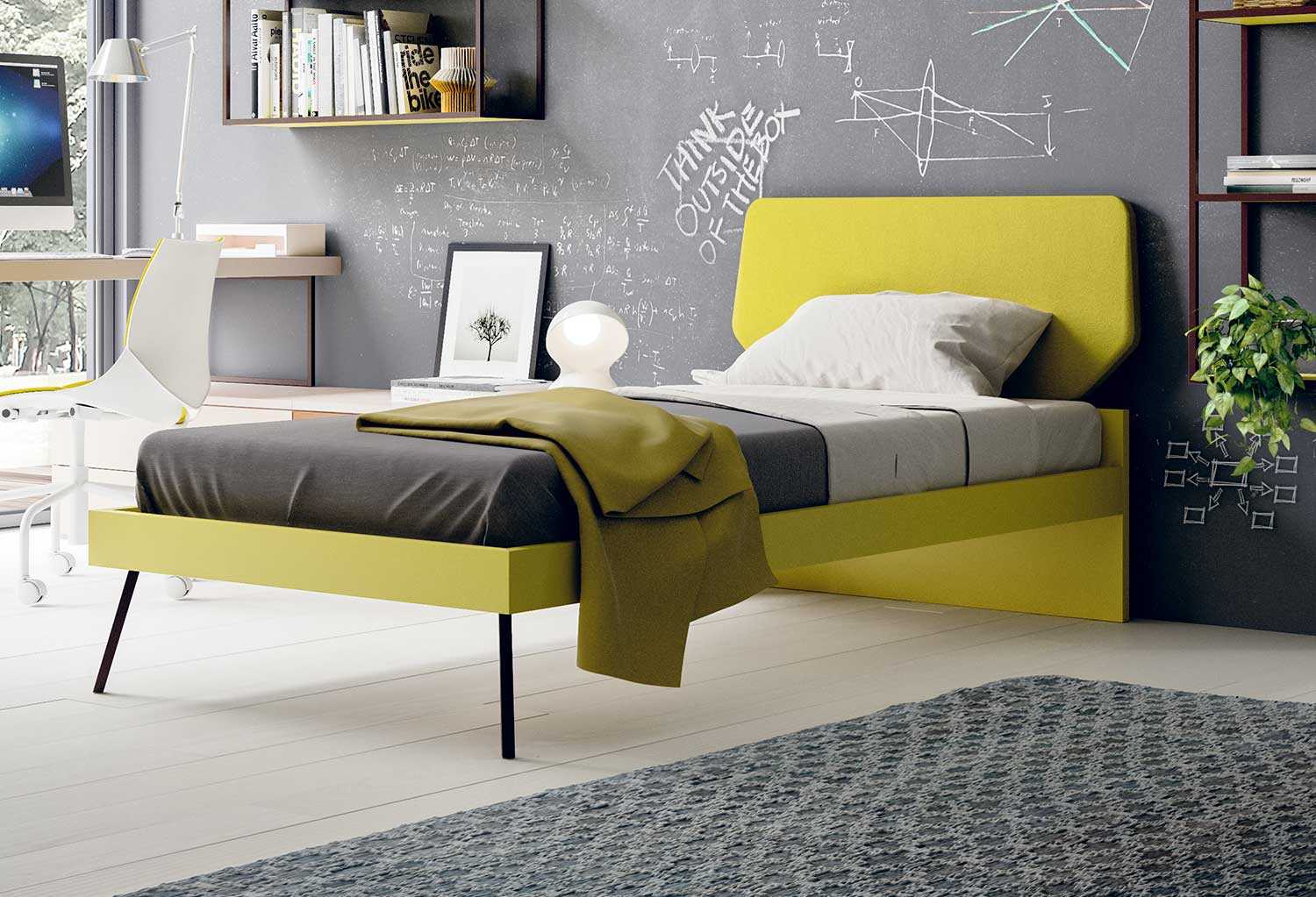 Letto singolo moderno Fresh - CLEVER.IT