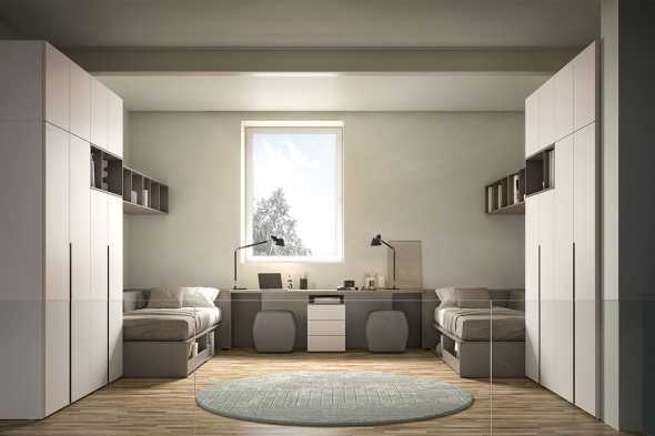 Cameretta con 2 letti singoli separati Start S11  