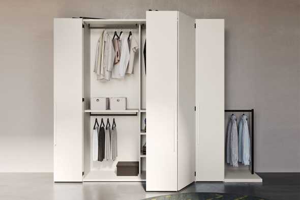 Fitted wardrobe with desk Best