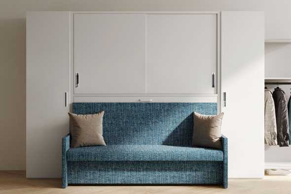 Sliding wardrobe with foldaway bed Nikai