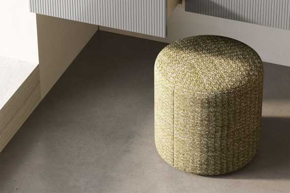 Minimalist upholstered ottoman pouffe Start