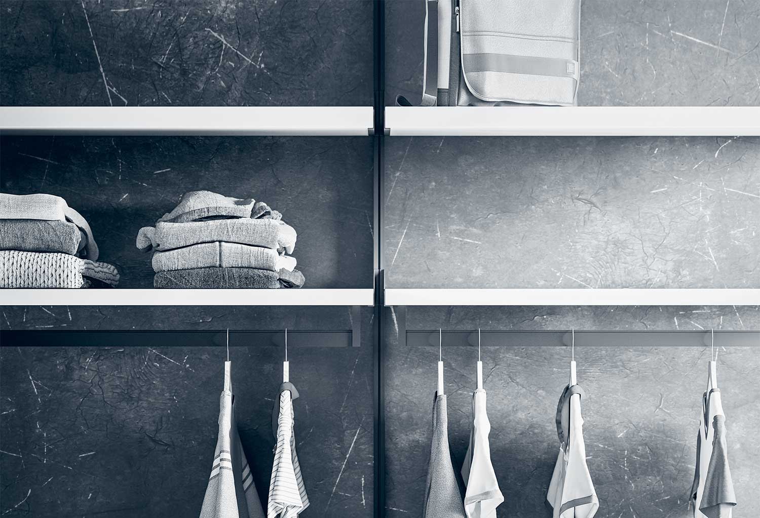 Cabina Armadio A Cremagliera Naked Clever