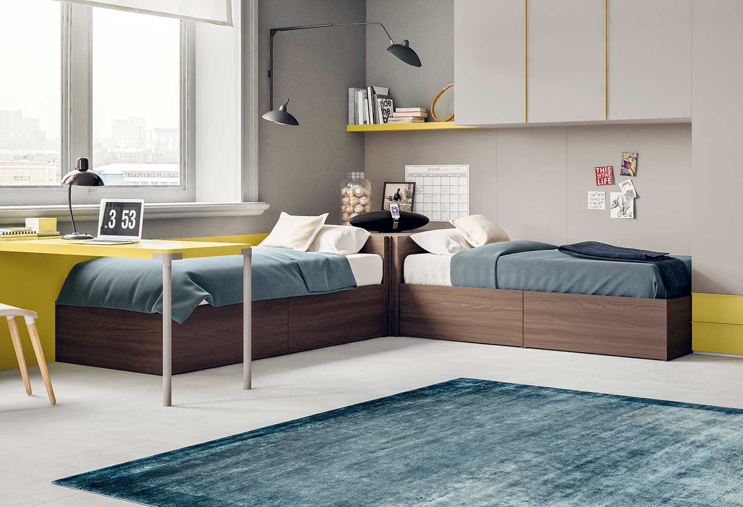 Letto singolo moderno Fresh - CLEVER.IT