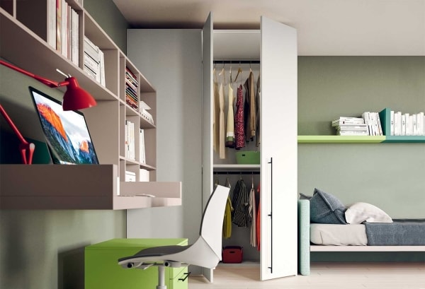 Freestanding walk-in wardrobe Lite