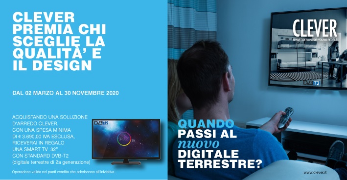 Promo Smart TV: in regalo un televisore da 32"