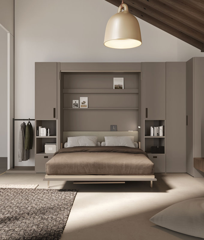 Letto richiudibile verticale Ima di Clever