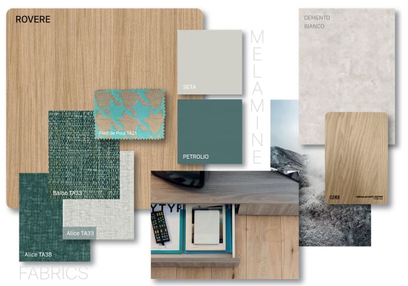 Abbinare colori e finiture: nascono le Moodboard Abbinare colori e finiture: nascono le Moodboard
