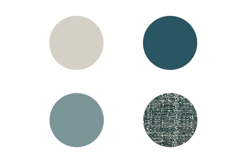 Palette blu indaco, color avio e grigio Start S22 di Clever