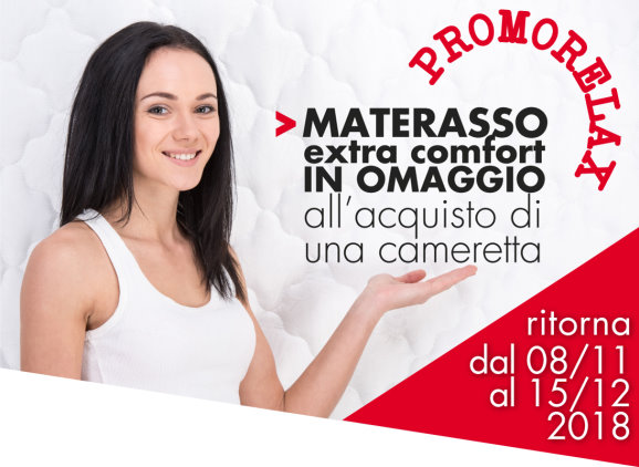 Promo Relax ritorna fino al 15 dicembre 2018